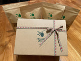 Gift Box of 4 Half-Pound (Almond Cherry, Hazelnut Cranberry, Pecan Raisin & Seasonal Flavor)