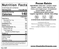 Granola: Pecan Raisin