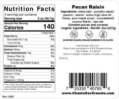 Granola: Pecan Raisin